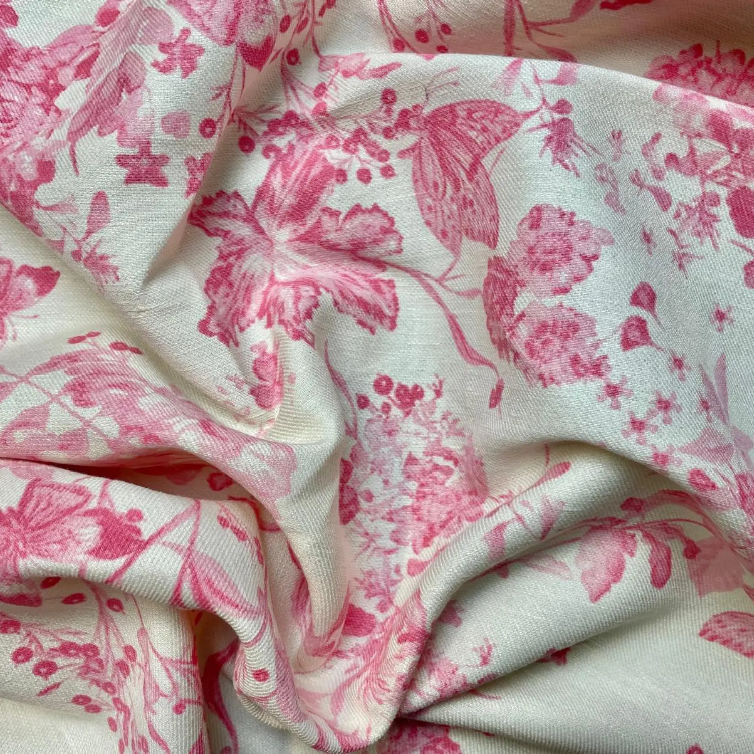 Tessuto in misto Lino con fantasia per Abbigliamento, misto lino fancy di qualità - immagine 2