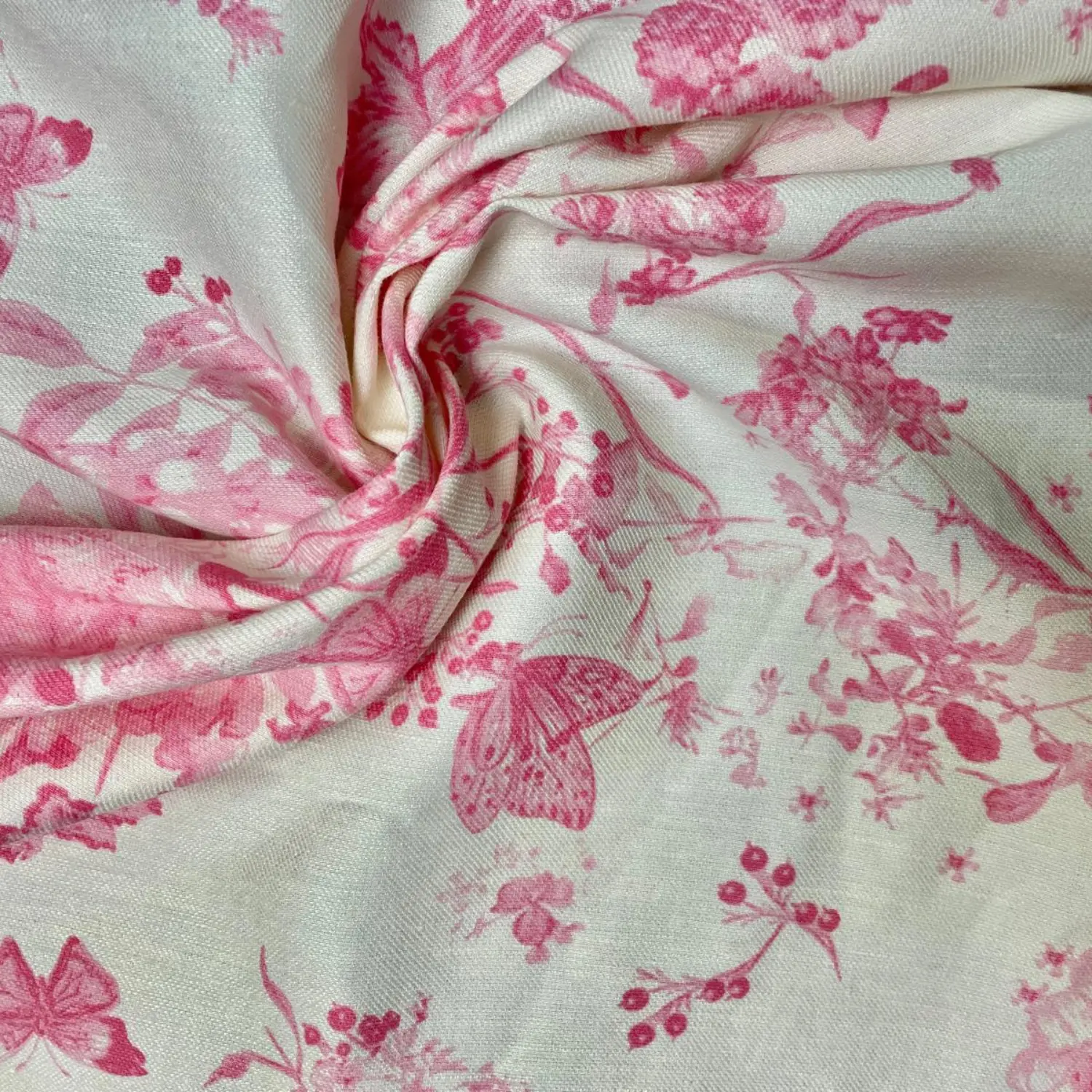 Tessuto in misto Lino con fantasia per Abbigliamento, misto lino fancy di qualità - immagine 3